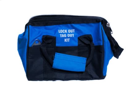 Lockout Duffel Bag, Blue, Small, Unstocked