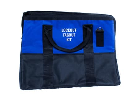 Lockout Duffel Bag, Blue, Large, Unstocked