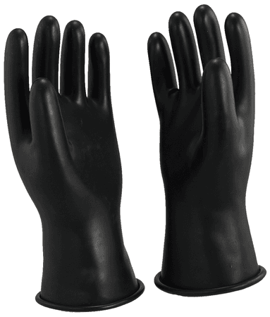 Rubber Electrical Gloves