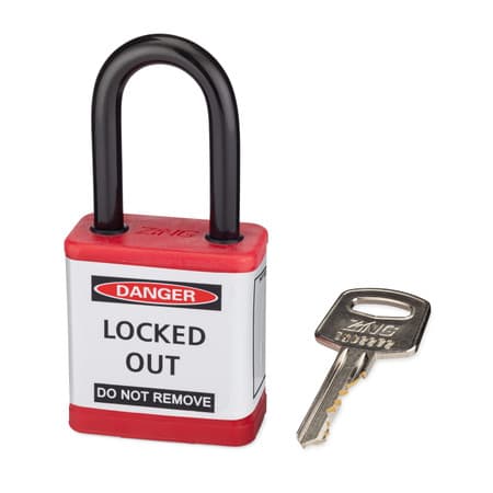 Padlock and key
