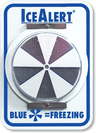 Application of IceAlert Safety Sign