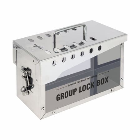 Stainless Steel Group Lockout Box