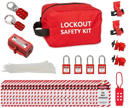 Portable Electrical Lockout/Tagout Kit