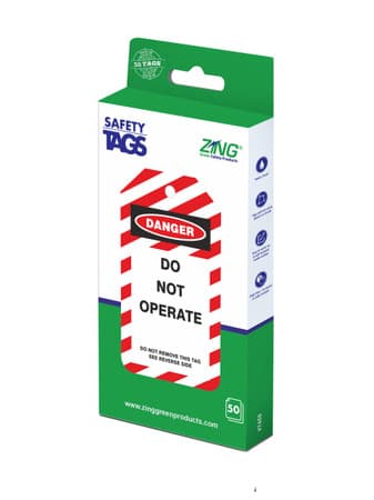 Lockout sastey tags in a box, tags in a box 7870