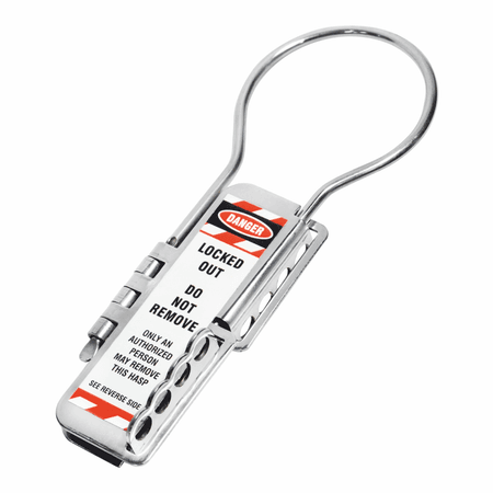 Lockout Hasp Stainless Steel