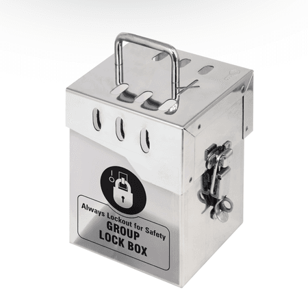 Stainless Steel Group Lockout Box 7640