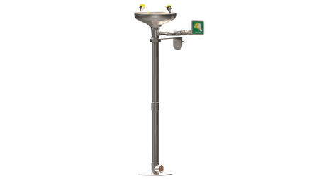 Pedestal Eyewash Stainless Steel 91223001