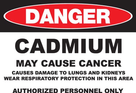 DANGER Cadmium