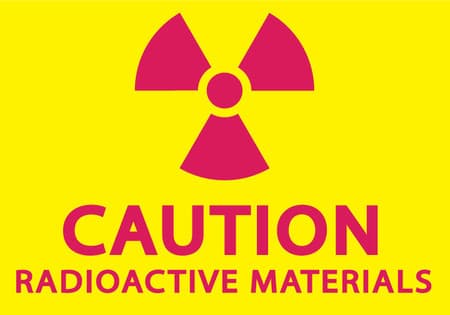 CAUTION RADIOACTIVE MATERIALS