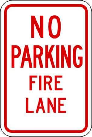 No Parking Fire Lane
