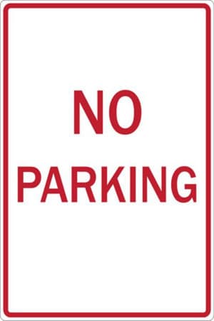 No Parking