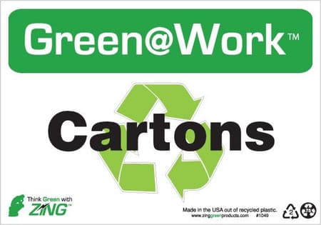 Cartons, Recycle Symbol