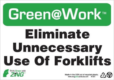 Eliminate Unnecessary Use of Forklifts