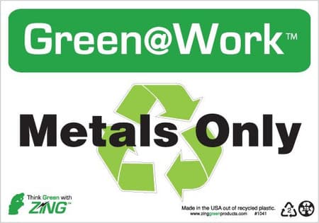Metals Only, Recycle Symbol