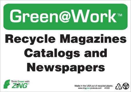 Recycle Magazines, Catalogs and Newspapers
