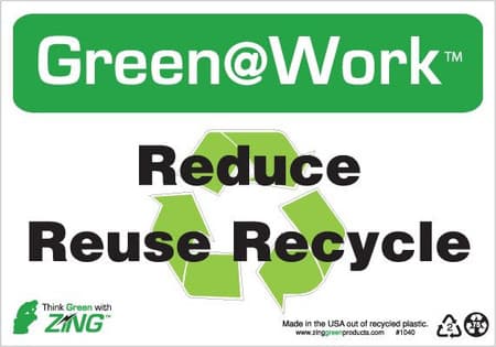 Reduce, Reuse, Recycle, Recycle Symbol