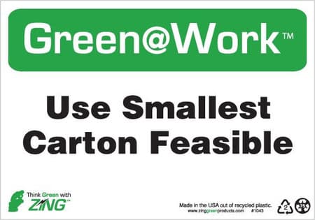 Use Smallest Carton Feasible