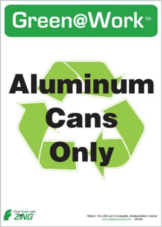 Recycle Recycled Aluminum Cans