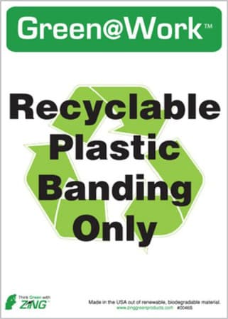 Recycle Recycled Plastic Banding