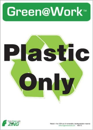 Recycle Recycled Plastic Only