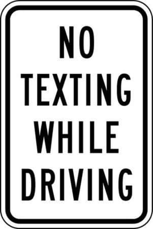 No Texting While Driving, It's the Law
