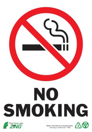 No Smoking