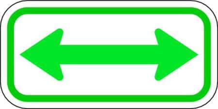 Double Arrow, Parking Sign