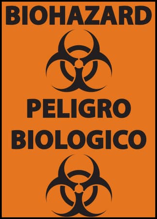 Biohazard, English/Spanish bilingual