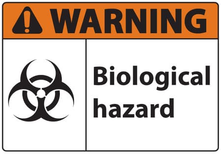 BioHazard Sign, Warning Biological Hazard