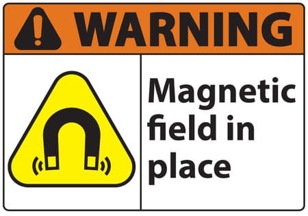 Warning Sign, Magnetic Field In Place