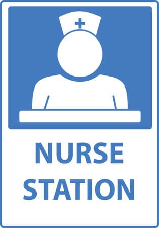 Nurse Station Sign