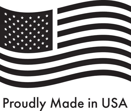 Proudly Made in USA - American Flag