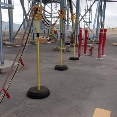 Portable Cable Support Tower RF-PCST73