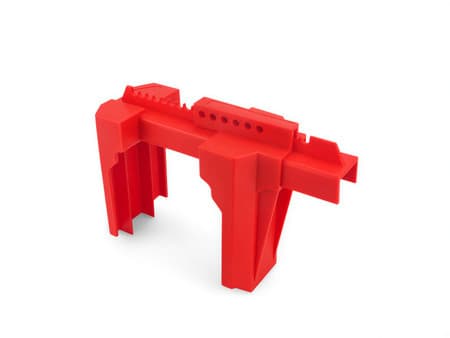 Ball Valve Lockout, Top Rail - 2-8", #7650