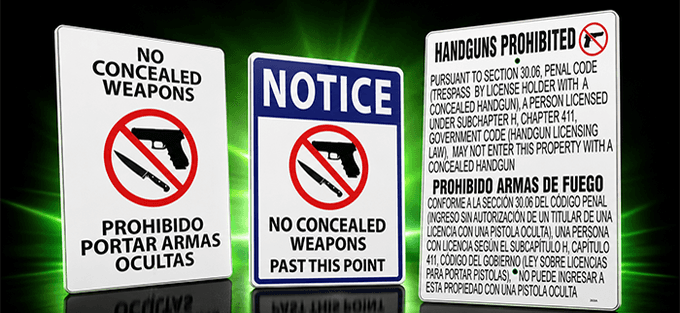 Concealed Carry & Weapons
