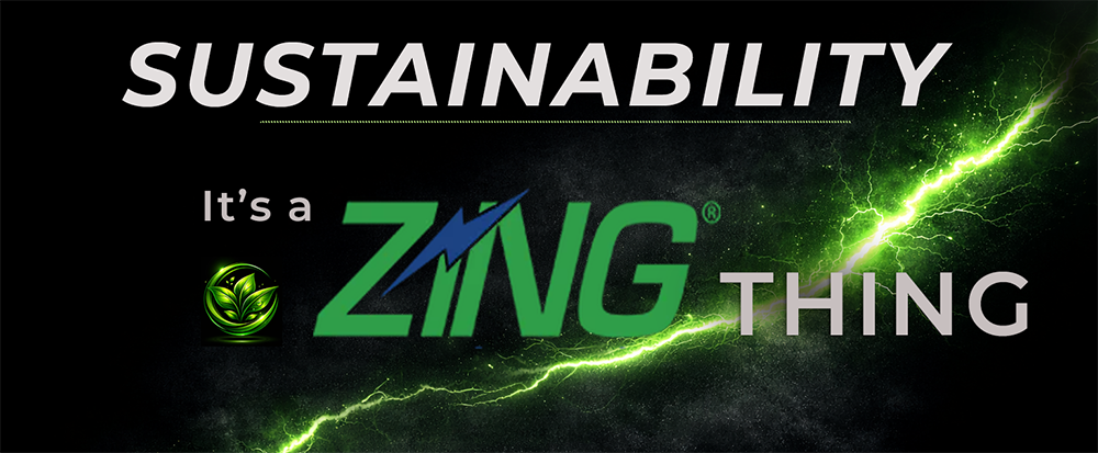 Zing Green Products Sustainability Header